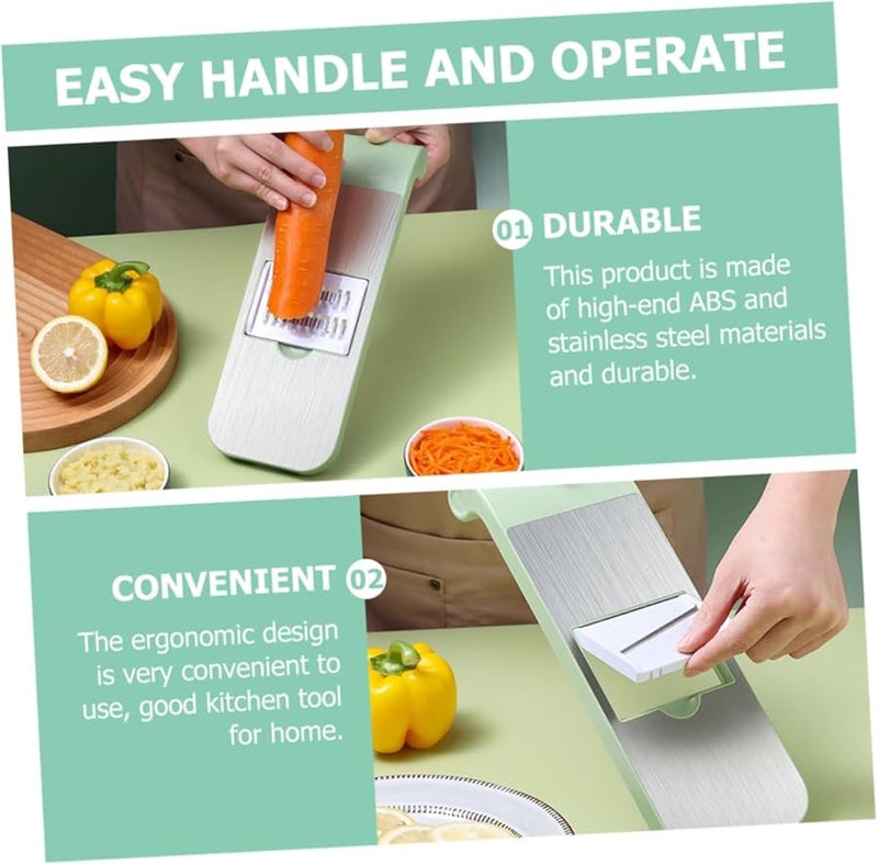 Electric Vegetable Cutter French Fry Slicer Potato Grater Kitchen Gadget Set - Image 2